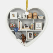 Tiny Shelves Dachshund Dog Lover edition 2D print Keramik Ornament (Vorne)
