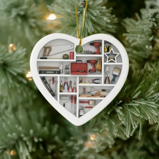 Tiny Shelves: DIY Tools - 2D print Tool Shelf Keramik Ornament (Baum)