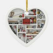 Tiny Shelves: DIY Tools - 2D print Tool Shelf Keramik Ornament (Vorne)