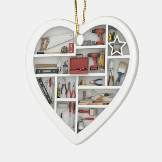 Tiny Shelves: DIY Tools - 2D print Tool Shelf Keramik Ornament (Links)