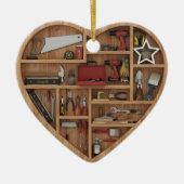 Tiny Shelves: DIY Tools - 2D print Tool Shelf Keramik Ornament (Vorne)