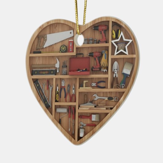 Tiny Shelves: DIY Tools - 2D print Tool Shelf Keramik Ornament (Links)