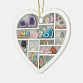 Tiny Shelves Rock Collector 2Dprint Rocks Crystals Keramik Ornament (Links)