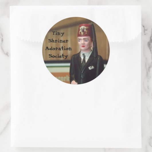 Tiny Shriner Sticker (Tasche)