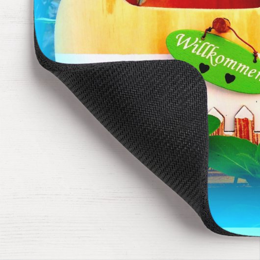 Tiny Sinti und Roma Caravan casa Mousepad (Ecke)