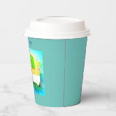 Tiny Sinti und Roma Caravan casa Pappbecher (Links)