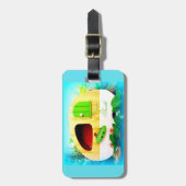 Tiny Sinti und Roma casa Gepäckanhänger (Vorderseite vertikal)