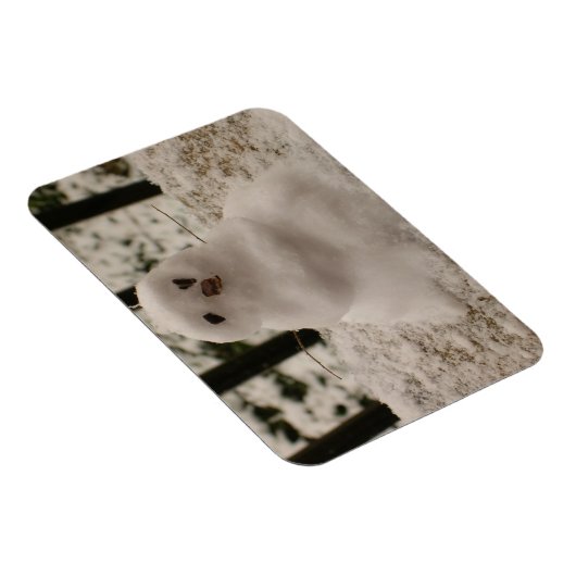 Tiny Snowman Flexible Magnet (Rechte Seite)