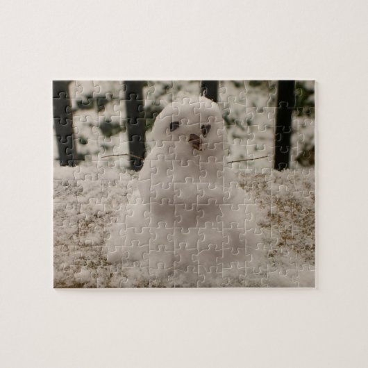 Tiny Snowman Puzzle (Horizontal)
