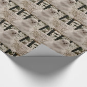 Tiny Snowman Wrapping Paper Geschenkpapier (Ecke)