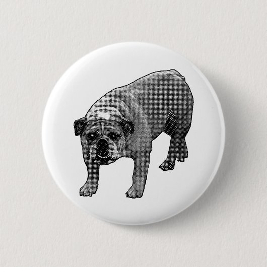 Tiny Spark Bulldog Button (Vorderseite)