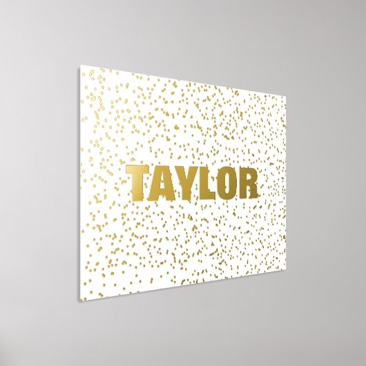 Tiny Stars Modern Bold EDITABLE TEXT GOLD Foliendrucke (Ablage )