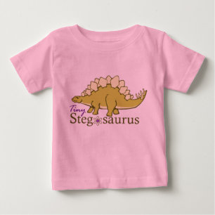 Tiny Stegosaurus Baby T-shirt