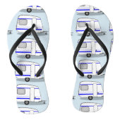 Tiny stromlinienförmige Caravan Thunder_Cove jede Badesandalen (Fußbett)