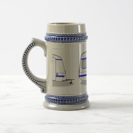 Tiny stromlinienförmige Caravan Thunder_Cove jede Bierglas (Links)