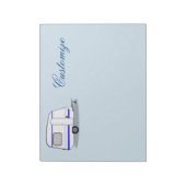 Tiny stromlinienförmige Caravan Thunder_Cove jede Notizblock (Rotiert)