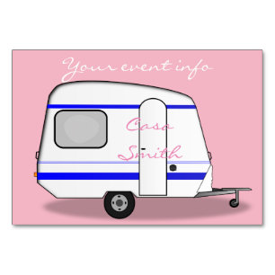 Tiny stromlinienförmige Caravan Thunder_Cove jede Tischnummer