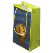 Tiny Swimmer: Kanadisches Gänsedchen Kleine Geschenktüte (Rückseite Schrägansicht)