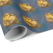 Tiny Swimmer: Niedliches kanadisches Gänseegändeln Geschenkpapier (Rolleneckpunkt)