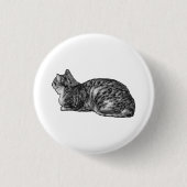 Tiny Tabby, Big Poise Button (Vorderseite)