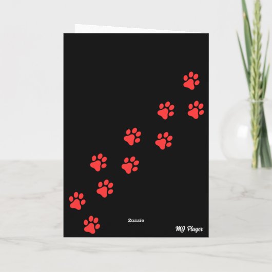 Tiny Tabby Karte (Rückseite)