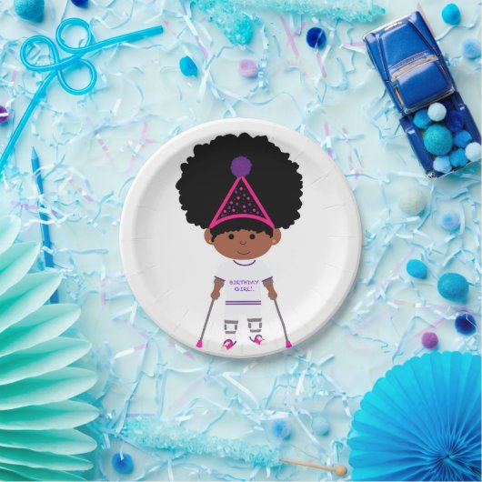 Tiny Tamara TT7" Rundweißbuch Pappteller (Party)