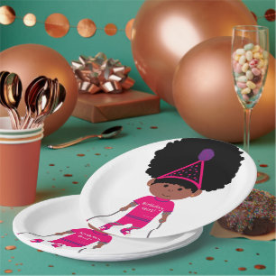 Tiny Tamara TT Pink Happy Birthday Collection Pappteller