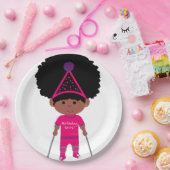 Tiny Tamara TT Pink Happy Birthday Collection Pappteller (Party)