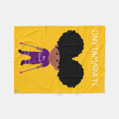 Tiny Tamara TTFleece Blanket, klein 30" x 40" Fleecedecke (Vorderseite (Horizontal))