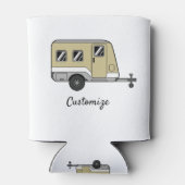 Tiny Tan Caravan Camper Thunder_Cove Dosenkühler (Rückseite)