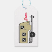 Tiny Tan Caravan Camper Thunder_Cove Geschenkanhänger (Rückseite)