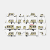 Tiny Tan Caravan Camper Thunder_Cove Geschenkschachtel (Ungefaltet)