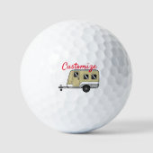 Tiny Tan Caravan Camper Thunder_Cove Golfball (Vorderseite)