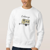 Tiny Tan Caravan Camper Thunder_Cove Sweatshirt (Vorderseite)