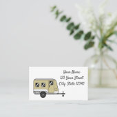 Tiny Tan Caravan Camper Thunder_Cove Visitenkarte (Stehend Vorderseite)
