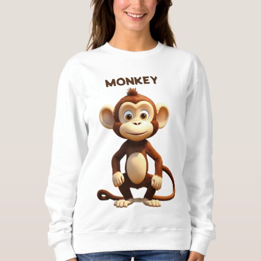 Tiny Tango Monkey T-Shirt Sweatshirt (Vorderseite)