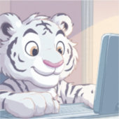 Tiny Tasks, Big Focus Aufkleber (Vorderseite)