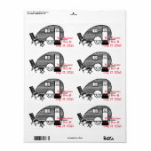Tiny Teardrop Trailer Thunder_Cove (Vorne)