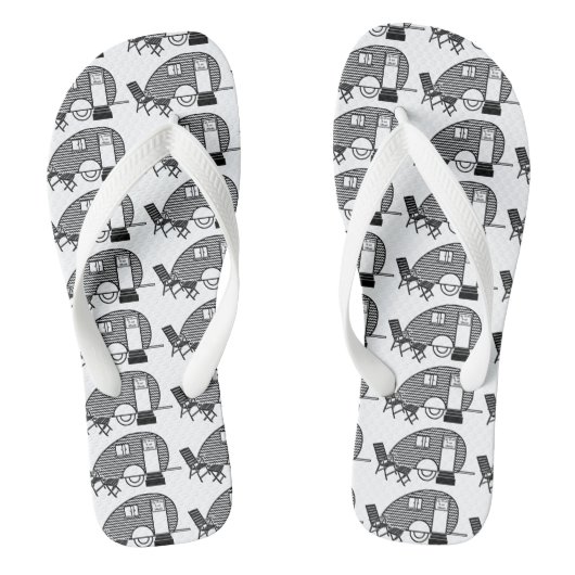 Tiny Teardrop Trailer Thunder_Cove Badesandalen (Fußbett)