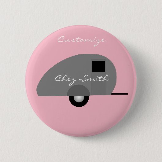 Tiny Teardrop Trailer Thunder_Cove Button (Vorderseite)