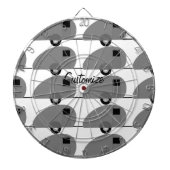 Tiny Teardrop Trailer Thunder_Cove Dartscheibe (vorne)