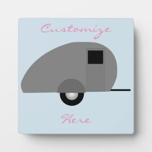 Tiny Teardrop Trailer Thunder_Cove Fotoplatte