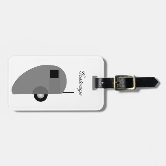 Tiny Teardrop Trailer Thunder_Cove Gepäckanhänger (Vorderseite horizontal)