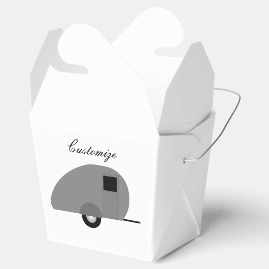 Tiny Teardrop Trailer Thunder_Cove Geschenkschachtel (Geöffnet)