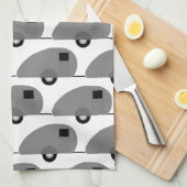 Tiny Teardrop Trailer Thunder_Cove  Geschirrtuch (Viertel Falte)