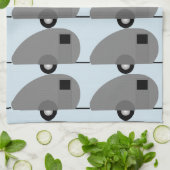 Tiny Teardrop Trailer Thunder_Cove Geschirrtuch (Gefaltet)