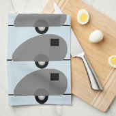 Tiny Teardrop Trailer Thunder_Cove Geschirrtuch (Viertel Falte)