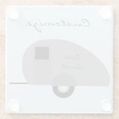 Tiny Teardrop Trailer Thunder_Cove Glasuntersetzer (Rückseite)