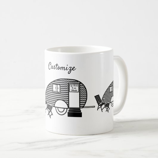 Tiny Teardrop Trailer Thunder_Cove Kaffeetasse (VorderseiteRechts)