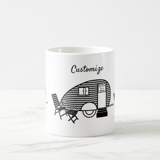 Tiny Teardrop Trailer Thunder_Cove Kaffeetasse (Mittel)